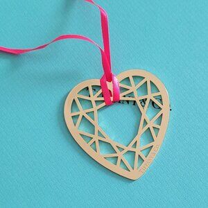 Tiffany & Co VIP Heart Handbag / Bag Charm Collectible Pendant Ornament Bookmark